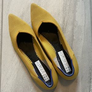 Rothy’s size W8 GUC Points Yellow Points - no insoles